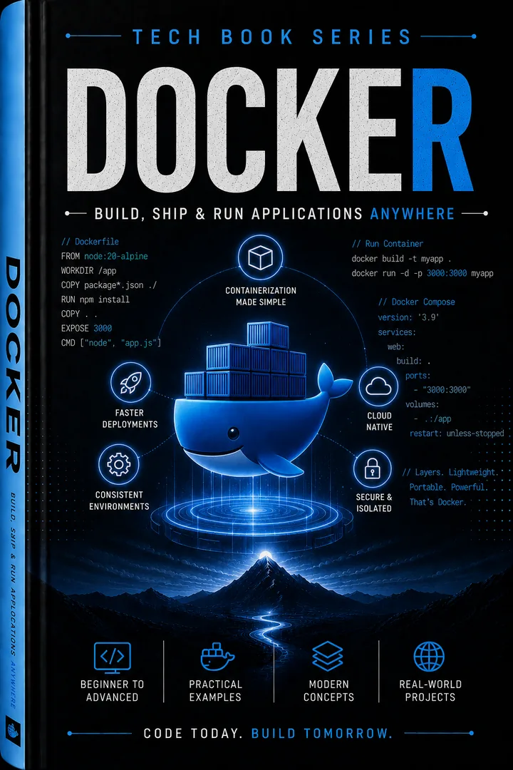 Docker book cover