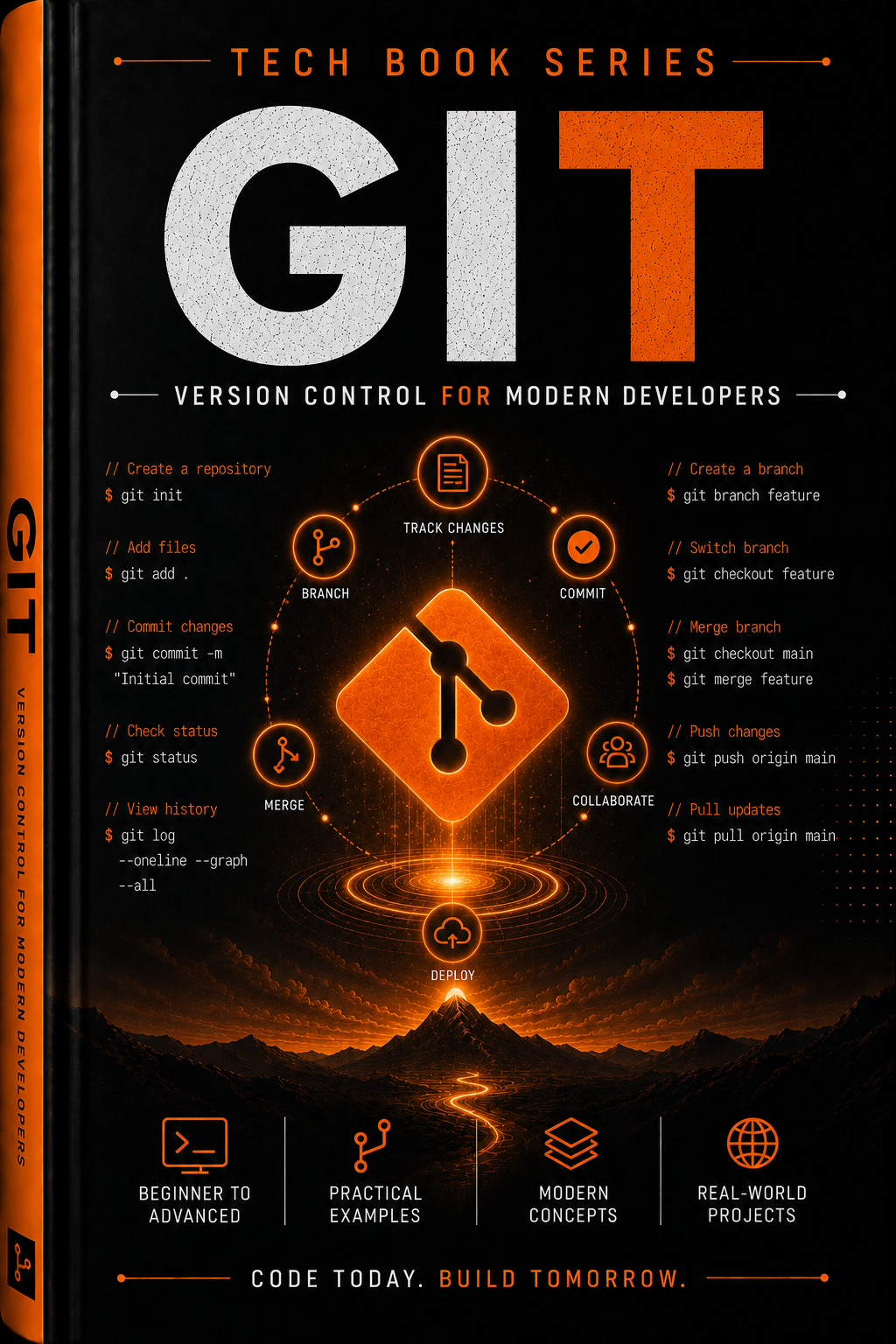Git book cover