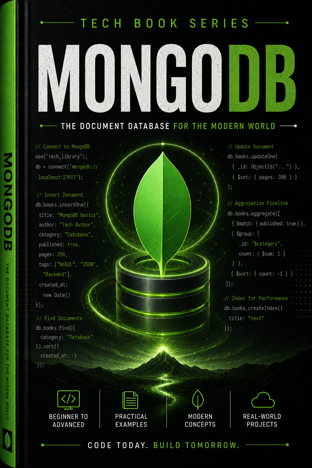 MongoDB book cover