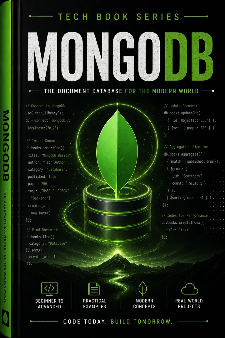 MongoDB book cover