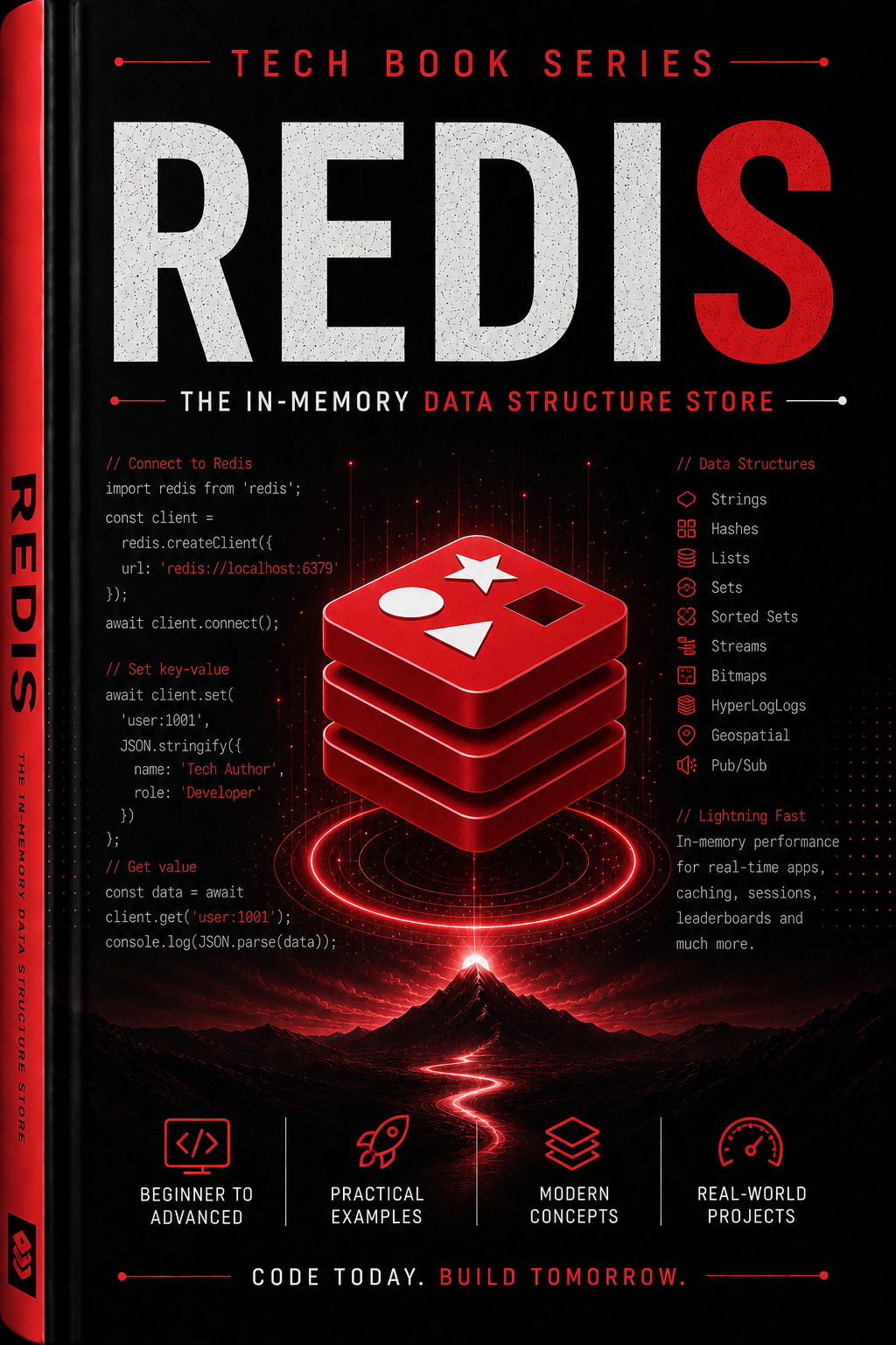 Redis book cover