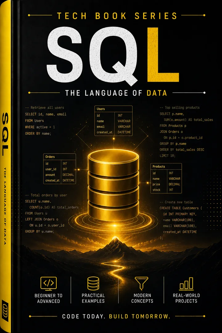 SQL book cover